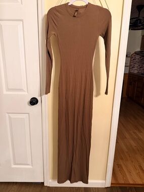 Skims Viral Long Fitted Dress